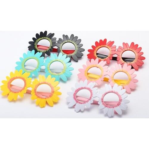 2020 Infant Baby Girls Boys Kids Sunflower Sunglasses Shades Classic Vintage Holiday Party Props Gifts
