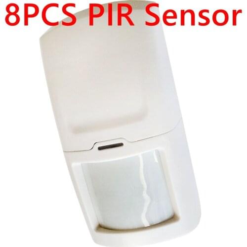 8PCS New 433MHZ Wireless PIR Motion Detector PIR Sensor HW-03D for 433MHz Home Alarm System