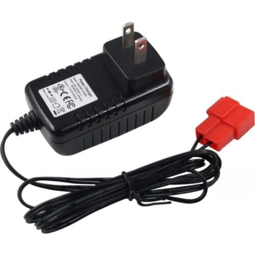 1A 6V Kids Ride On Car Charger , 6 Volt Battery Charger for BMX X6 Kid TRAX GMC Moto ATV Quad Ride On Car Red Square Plug