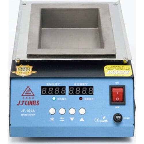 2.7KG Lead-free Solder Pot Digital Display Melt Tin Temperature Adjustable Melting tin Square Tin Pot 600w 30~600°C