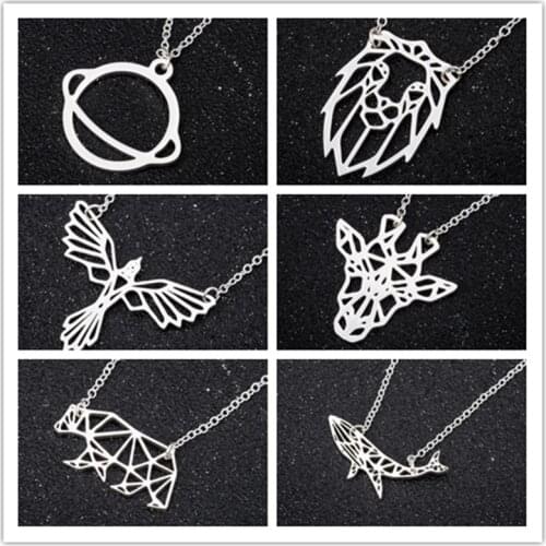 Bohemian Fashion Animal Circle Map Pendant Necklace Fashion Womens Mens Jewelry Earth Necklace Christmas Gift Wholesale 2020