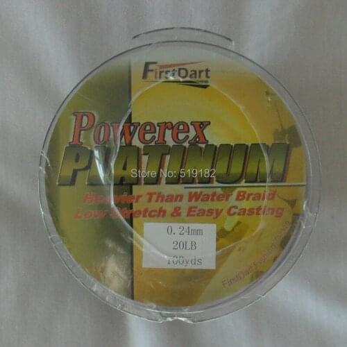 Professional fishing line PE Braided Line Carp 100 yards Super Strong 4 braid 20LB Free Shipping