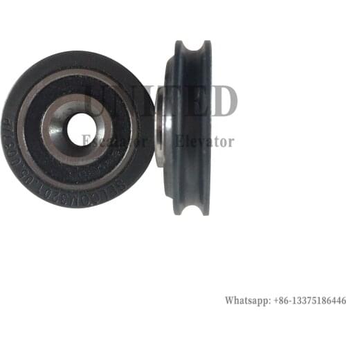 Elevator Door Rope Roller 3201.05.0037/P OD45mm W9mm M10