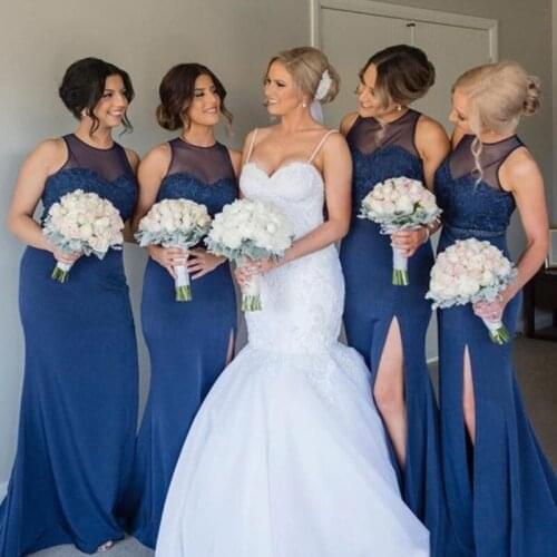 Bridesmaid Wedding Party Guest Dresses 2020 Womans Evening Formal Night Long Dress Gown