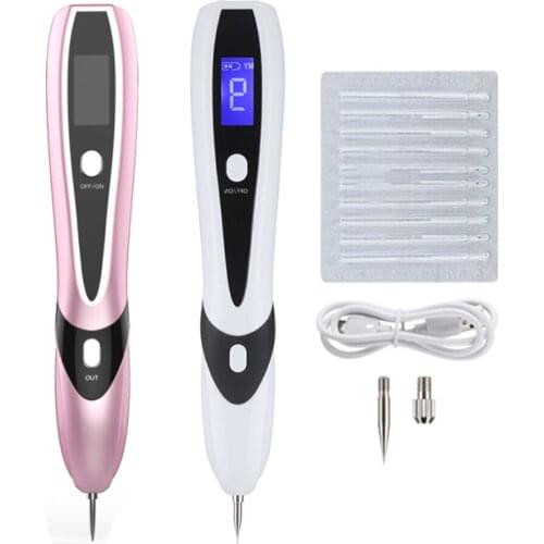 9 Level Plasma Pen Skin Tag Warts Remover for Facial Black Dot Spot Mole Tattoo Freckle Removal Laser Beauty Skin Care Products