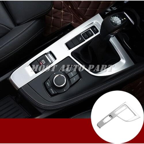 ABS Inner Center Console Gear Shift Box Trim Cover For BMW X1 F48 2016-2019 Car accesories interior Car decoration