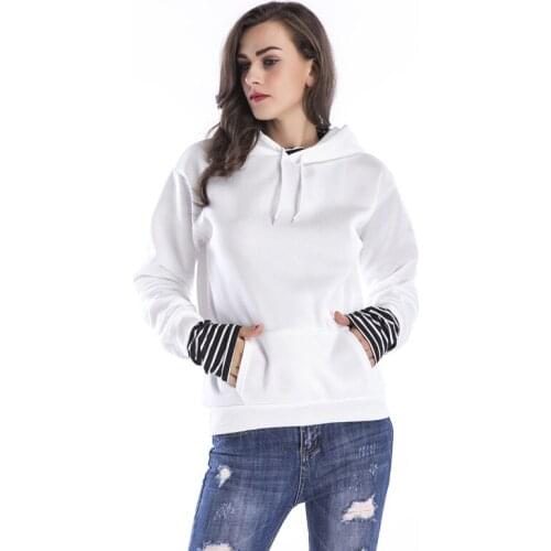 YYFS 2019 Winter Casual Fleece Cotton Women Hoodies Sweatshirts Female Sweatshirt Solid Long Sleeve Casual Hooded Sweatshirts