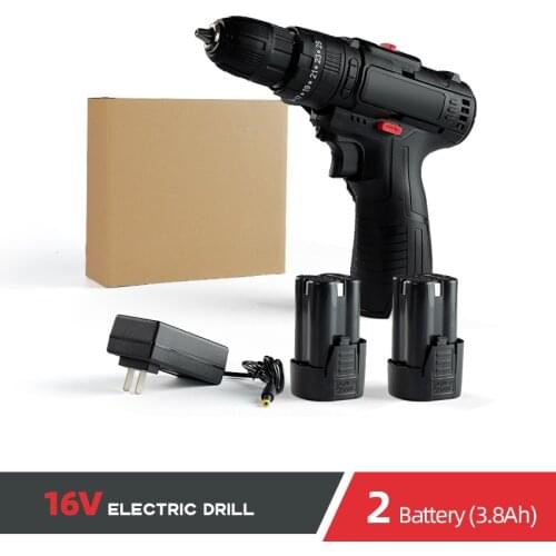 16V Screwdriver Electric screwdriver for ice screws Brushless Electric Drill Mini screwdriver battery Cordless Impact drill