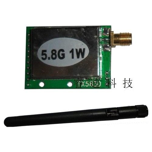 5.8G High-power 1W Wireless Audio and Video Module/wireless Audio and Video Transmitter Module/5.8G Long-distance/FPV