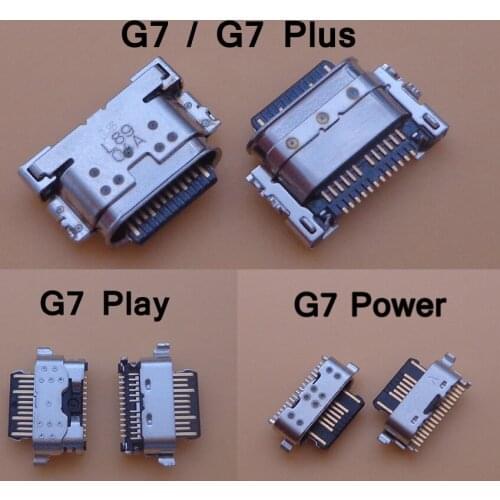 5pcs USB Charging Port Connector Plug Socket Dock Repair Part For Motorola MOTO G7/G7 Plus/G7 Power/G7 Play