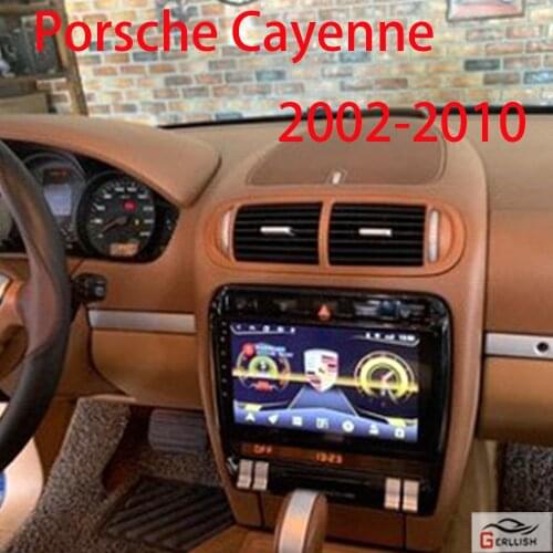 For Porsche Cayenne 2002-2010 S GTS Android Auto Autoradio Carplay Car Multimedia Player Radio Coche Con Bluetooth 1 Din Gps Dab