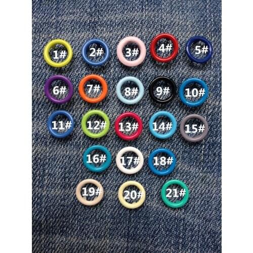 Free Shipping 1000sets colorful snap button five prong brass snap button metal snap button for baby clothes