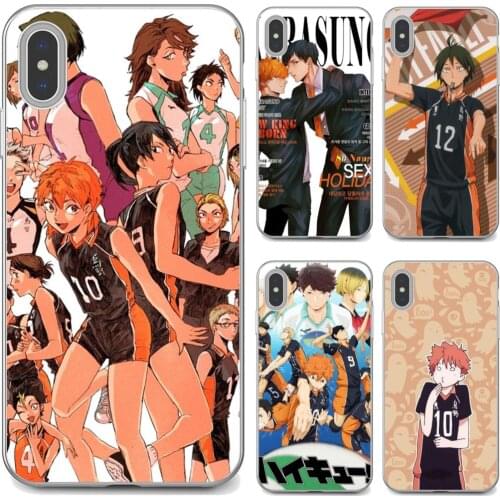 Case Cover For Huawei Mate 20 30 40 7 8 9 10 Lite Pro P Smart 2018 2019 Plus G7 G8 Haikyuu