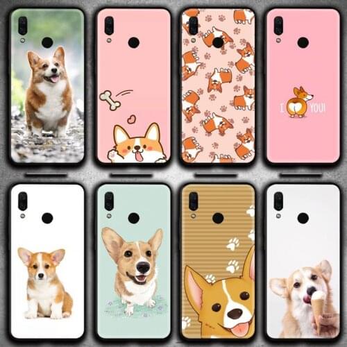 Welsh Corgi Dog Phone Case Huawei Y6P Y8S Y8P Y5II Y5 Y6 2019 P Smart Prime Pro