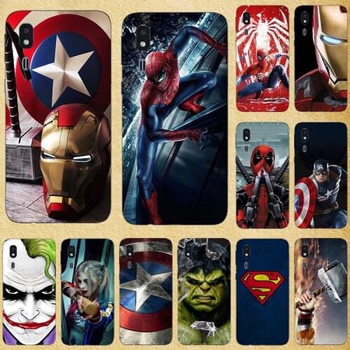 Super Hero Phone Case Cover For Samsung Galaxy A20e Case Phone Back Case Coque For Samsung Galaxy A20e A2 Core A260F 2019 Cover