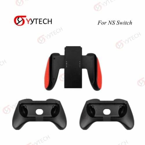 YYTECH 3 in 1 Hand Grip Handle Joypad Case Stand Holder Bracket for Nintendo Switch Gamepads Accessories