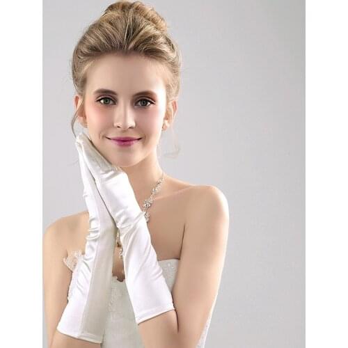 FOLOBE Bridal Long Gloves