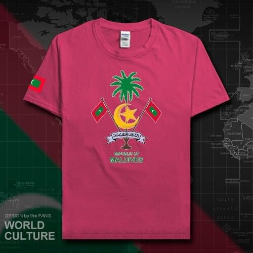 Maldives MDV Maldivian Maldivians MV men t shirt fashion 2018 jersey nation team 100% cotton t-shirt fitness tees summer new 20