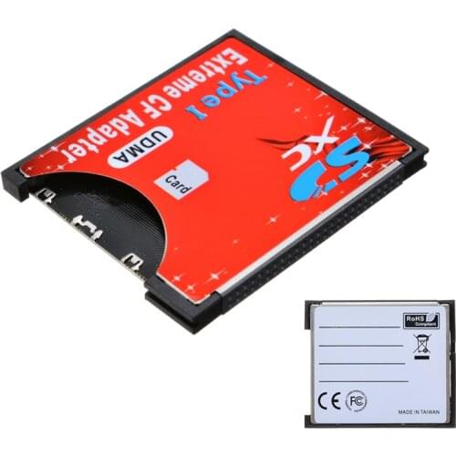 Mayitr SDXC SDHC SD to CF Compact Converting Cards Cover Adapter Flash Memory Card Reader Convertor For Camera Accessories