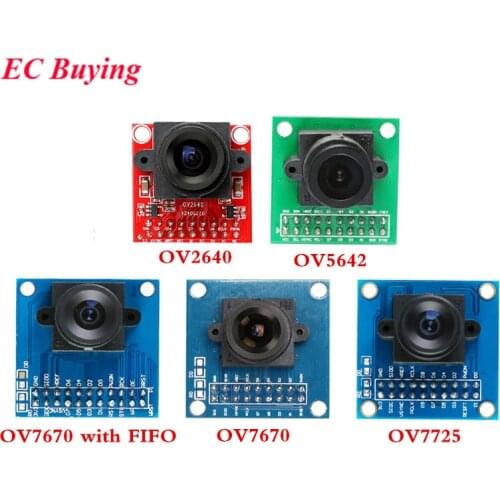 Camera Module OV7670 OV7725 OV5642 OV2640 OV7670 with FIFO CAM Module Image Sensor STM32 Supports VGA CIF JPEG 30W For Arduino