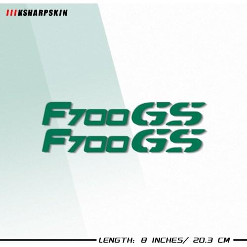 New motorcycle bicycle fuel tank sticker wheel helmet MOTO waterproof reflective logo for BMW F700GS f 700 gs