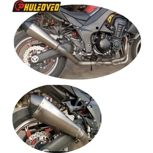 Titanium Alloy Full Set Z1000 2010-2018 Motorcycle Exhaust Muffler Front Pipe Header Tube Exhaust System for Z1000 10-18 Muffler