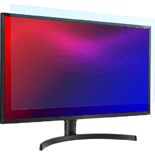 Blue Light Blocking Screen Protector 2 Sides Optional Installation AntiGlare Film for 27'' Monitor with 16:9 Aspect Ratio