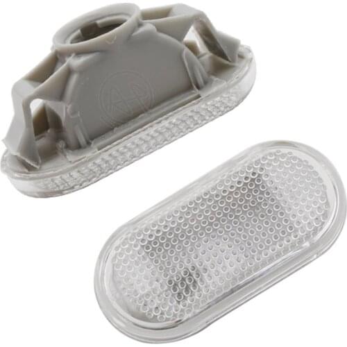 1Pair Car Side Marker Light Lamp Shell White RIGHT+LEFT Fits For NISSAN March Micra Navara 350Z Note 2002-2010