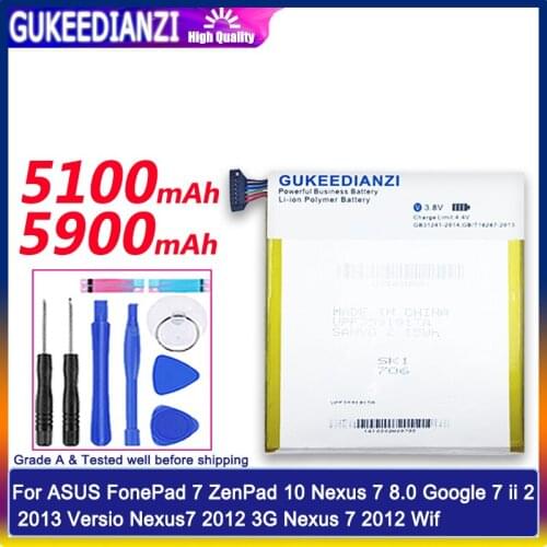 C11P1502 Battery For ASUS FonePad 7 ZenPad 10 Nexus 7 8.0 Google 7 ii 2 2013 Versio Nexus7 2012 3G Nexus 7 2012 Wif C11P1303