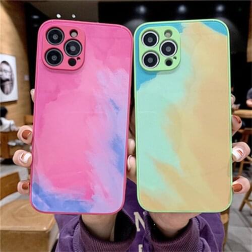 Painted Colorful Soft Phone Cases For Redmi Note 10 Pro TPU Cover For Xiaomi Poco X3 NFC M3 F3 Mi 10t Lite mi 11 9 8 9t Note 8 7