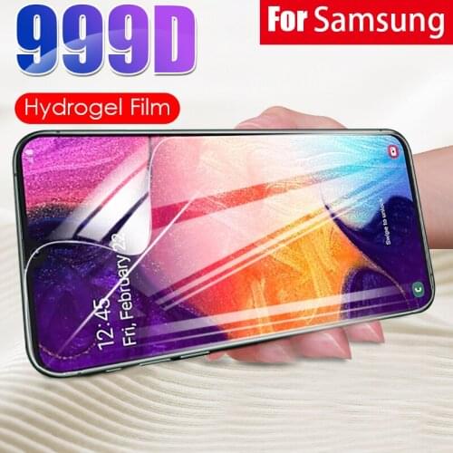 Hydrogel Film For Samsung Galaxy A51 A71 A10 A20 A30 40 A50 A60 A70 M10 M20 A7 A8 2018 Screen Protector Film Not Glass