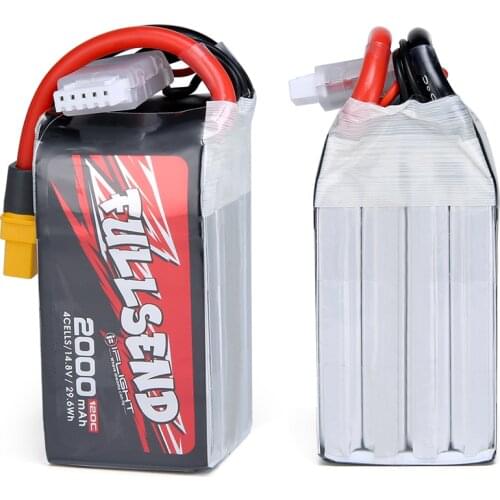 IFlight FULLSEND 4S 2000mAh 120C 14.8V Lipo Battery with XT60 Connector for FPV part