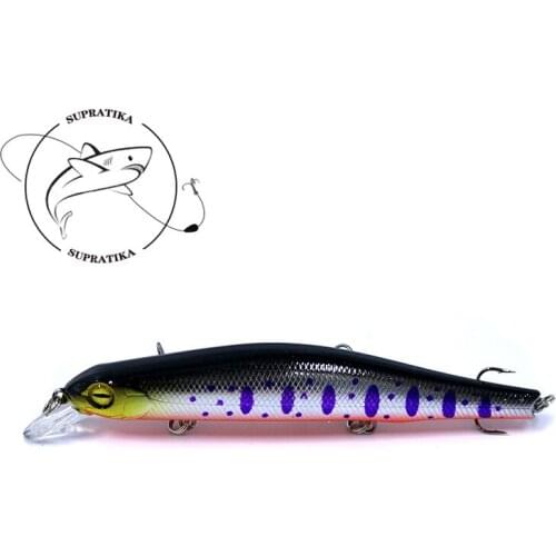 125mm/16.5g Artificial Minnow Magnet High Quality Plastic Fishing Bait 3D Eyes Bionic Professional Fishing Lure Hard Bait