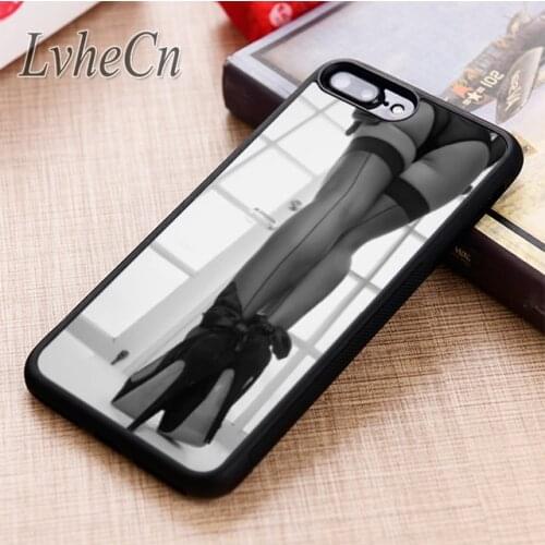 LvheCn Sexy Boudoir mistress phone Case cover For iPhone 5 6 6s 7 8 plus X XR XS max 11 12 Pro Samsung Galaxy S7 edge S8 S9 S10