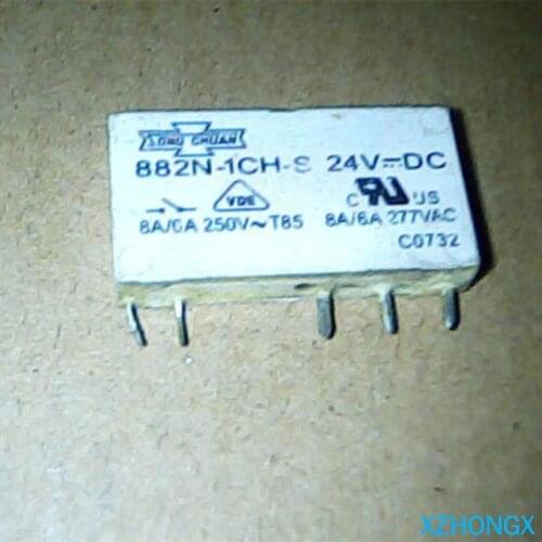 Relay 882N-1CH-S-24VDC 882N-1CH-S 24VDC 882N-1CH 882N 24VDC DC24V DIP5