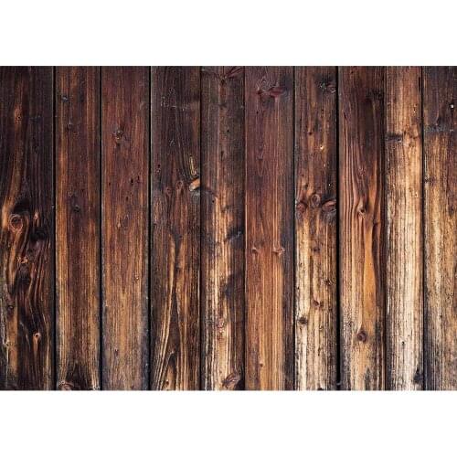 Vinyl Cloth Photography Backdrops Grunge Brown Wooden Plank Texure Photo Backgrounds Baby Shower Goods Photo Studio Photobooth