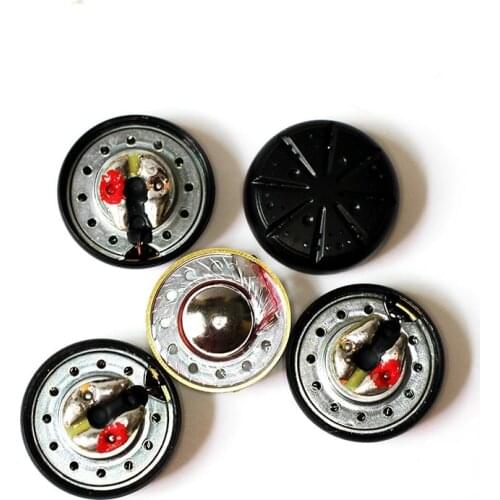 1Pair) DIY MX500 unit 32ohm Driver 15.4MM Earbuds Earphone dome composite beryllium film large solder joint headphone speaker