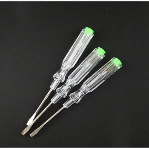 1pc New Multi-function Household LED Electric Test Tester Pen Screwdriver Voltage Tester Detector Probe