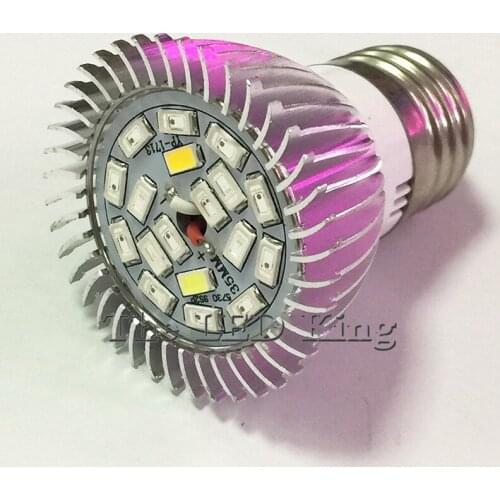 1X Full Spectrum 5730 GU10 28W 28 SMD LED Grow Light 220V 110V Plant Growing Lamp Blub for Indoor Flower Hydroponics Box Tent