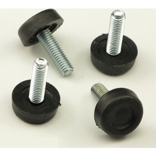 200pcs Chair Leg Protectors Screw M8 Adjustable Cabinet Table Legs Table Leveling Feet Pad Screw protector furniture leg