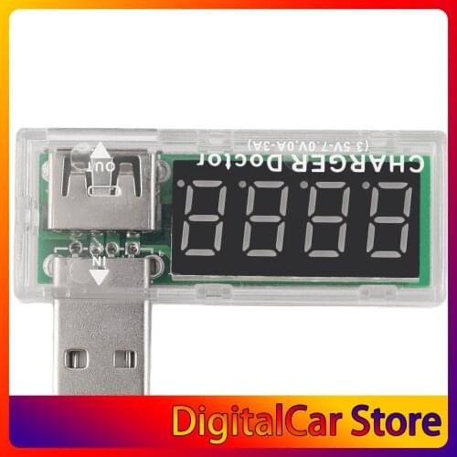 3.5-7.0V 0-3A USB Charger Doctor Mobile Battery Tester Power Detector Voltage Current Meter