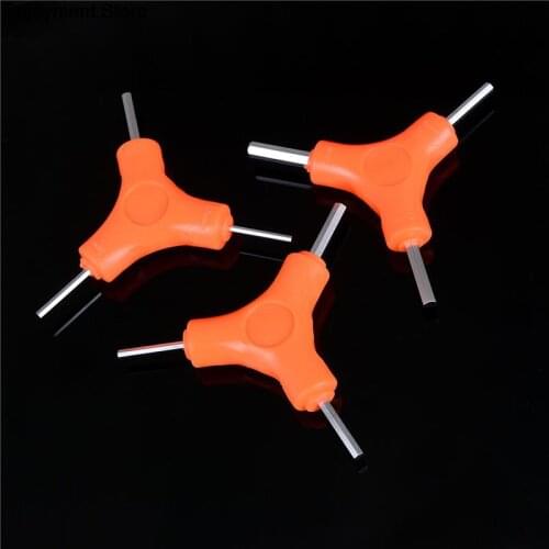 3 Way 2.5-6mm Spanner Bike Allen Hex Wrench Bicycle Key Tools MTB Road Bike Hexagonal Repair Wrenches Y Type