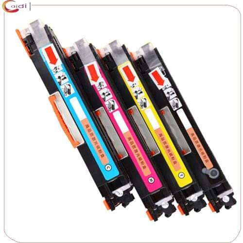 4 Packs Compatible For HP LaserJet Pro Color MFP M177fw M176n Ink Cartridges 130A CF350A CF351A CF352A CF353A Toner Cartridge