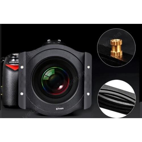 58MM Lens Filter Holder Metal Ring Insert Support Square Filtre ND 83X95MM DLSR Camera Accessories No Dark Corners CD50 T10