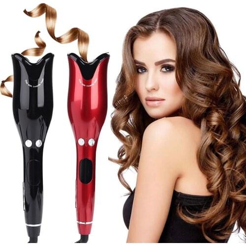 Automatic Curling Iron Electric Air Curler Spin Ceramic Rotating Air Curlers Professional Air Spin N Wand Curl Magic Hair Curler