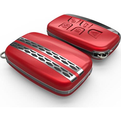 Kwaks ABS Car Key Holder Cover Fit For Land Rover Evoque Range Rover Evoque Velar Discovery Freelander2 Car Key Case