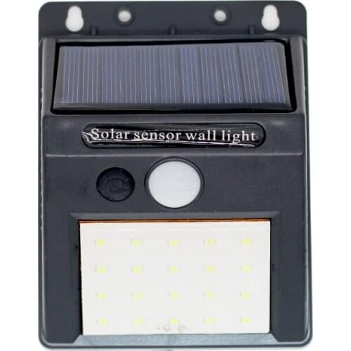 10W20leds PIR IR infrared sensor human induction solar wall light gardenyard roadLED lamps Bulbs streetlight Wireless Solar Lamp