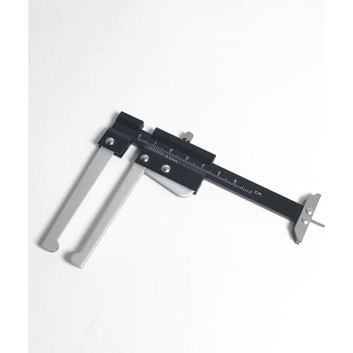 Car Tire Pattern Ruler Depth Gauge Stainless Steel Car Tyre Tire Tread Depth Gauge Meter Ruler Caliper Measuring Tool Moto Truck