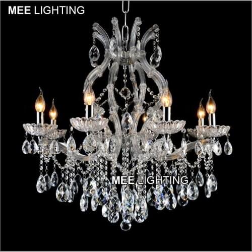 New!Authentic Crystal Chandelier lamp Modern Chandelier chrystal Beads Luxurious Decorative lighting for home D780mm H800mm