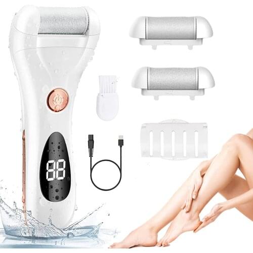 New Callus Remover Rechargeable Foot Scrubber Electric Foot File Pedicure Tools for Feet Electronic Callus Shaver Waterproof Kit